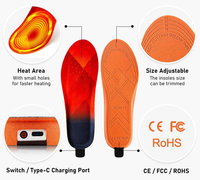 Sisica | Cordless Heated Shoe Inserts - Rechargeable Warmth