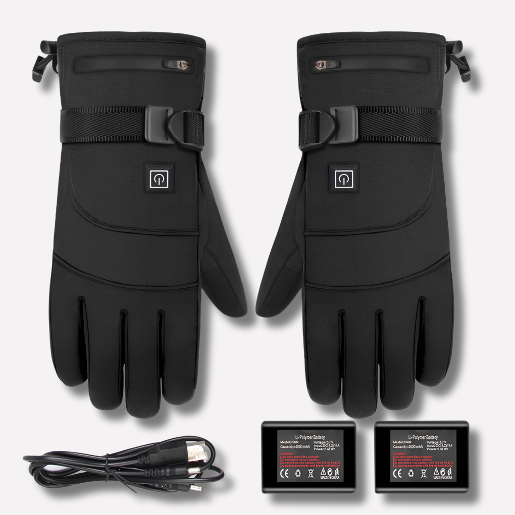 Sisica | Heated Ski Gloves with Adjustable Strap