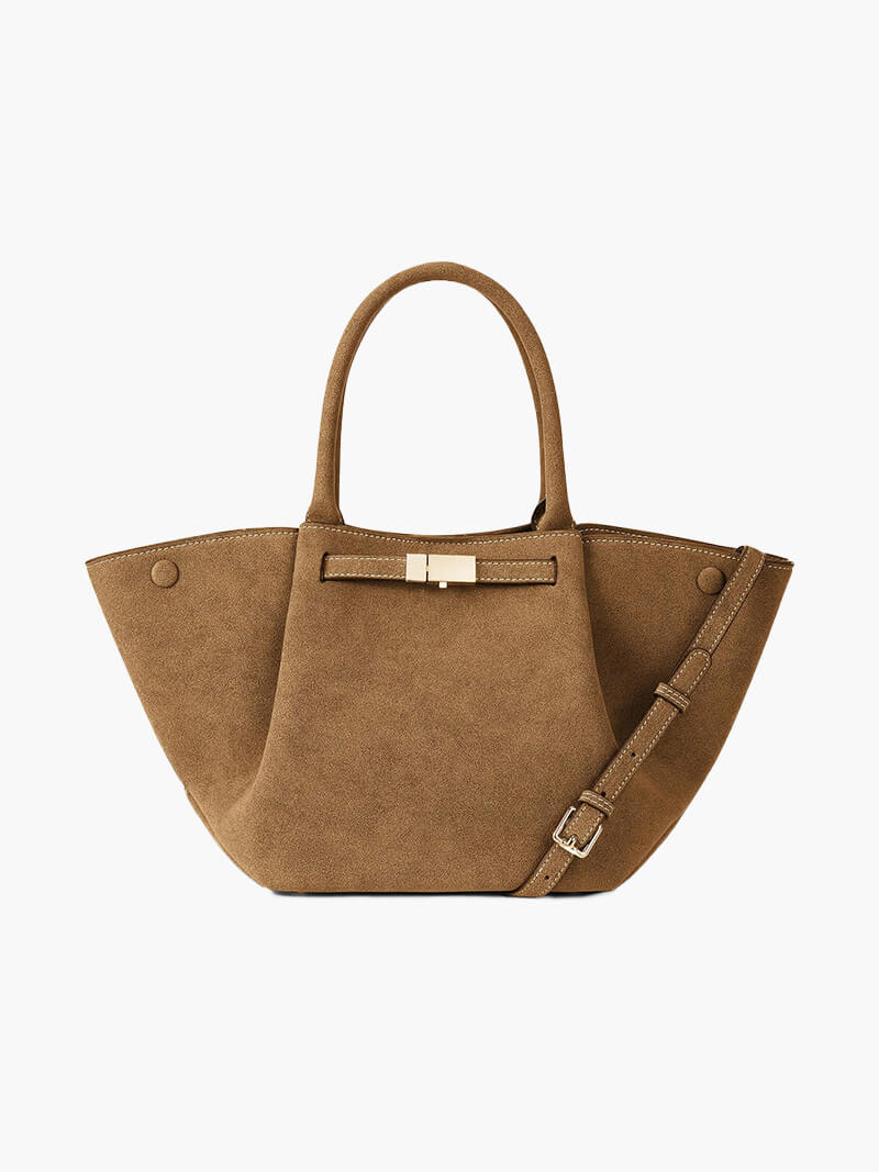 Charly | Hedwig Women's Suede Handbag | Spacious & Elegant | Multiple Colors