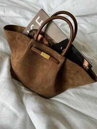 Sisica | Hedwig Women's Suede Handbag | Spacious & Elegant | Multiple Colors