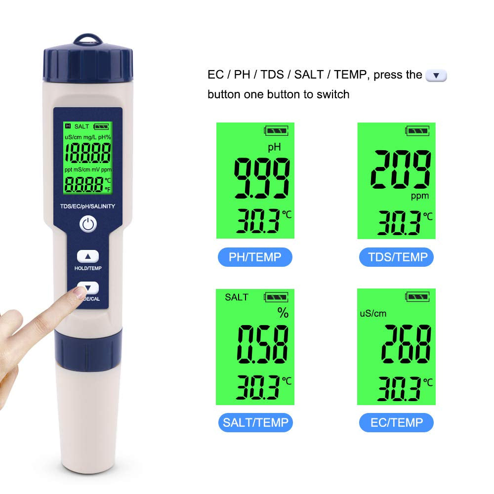 Sisica | High Accuracy Digital Pen pH Tester for Water