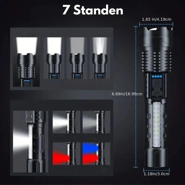 Sisica | Powerful 5000 Lumen Tactical Torch