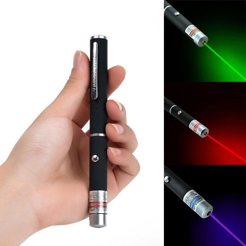 Sisica | High power laser pointer with multiple colors – Red, Green, Blue-Purple