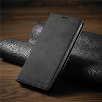 Charly | iPhone Case: Magnetic Leather Bag for Stylish Protection