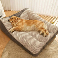 Sisica | Large Scratch-Resistant Dog Bed with Orthopedic Back Support