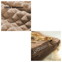 Sisica | Large Scratch-Resistant Dog Bed with Orthopedic Back Support