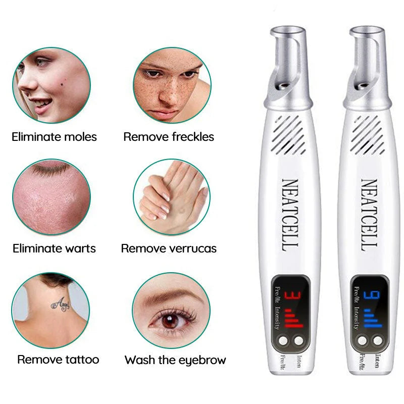 Sisica | Laser Removal Pen | Laser Tattoo Removal Red & Blue