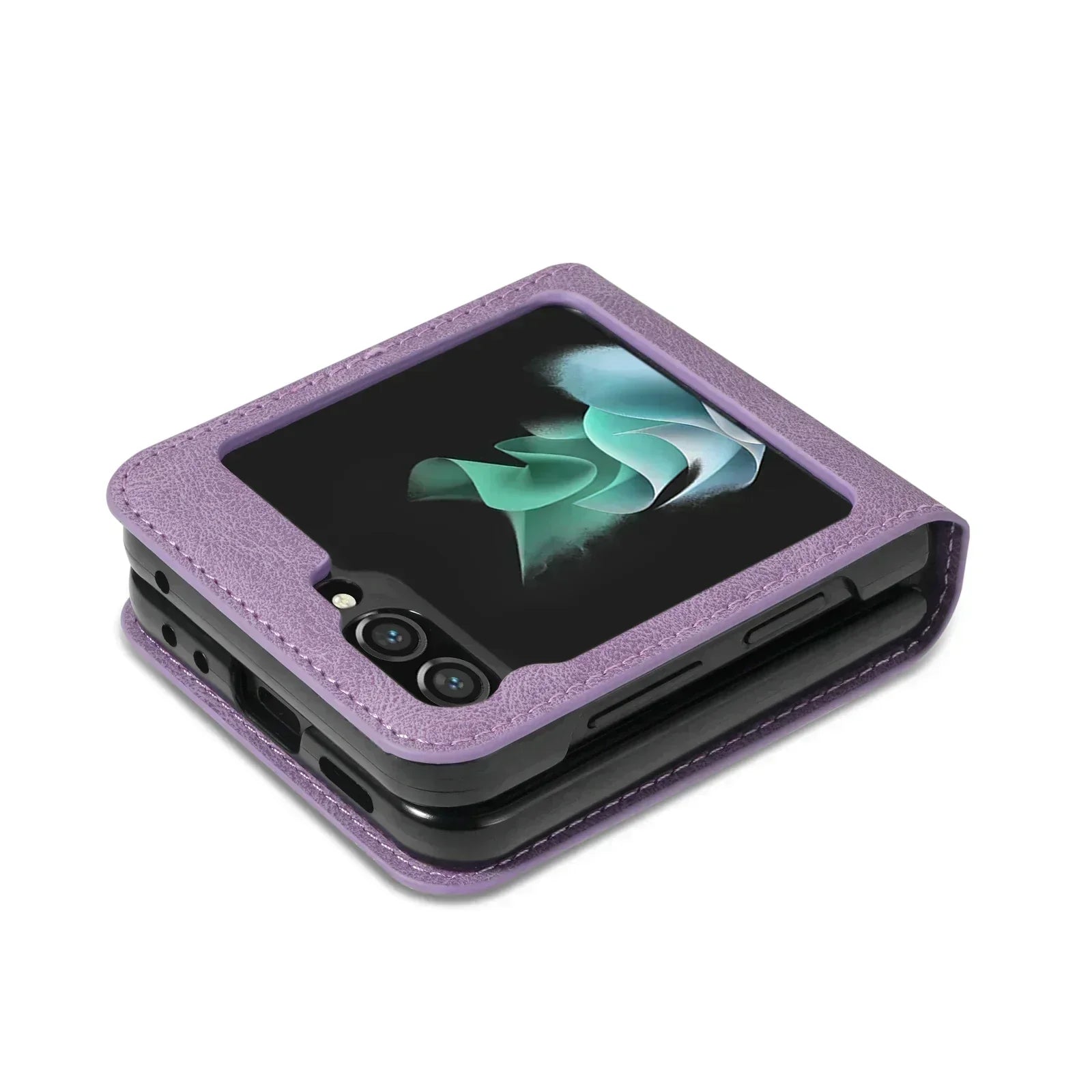 Sisica | Leather Folio Case for Samsung Galaxy Z Flip Series