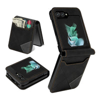 Charly | Leather Wallet Case for Samsung Galaxy Z Flip Series