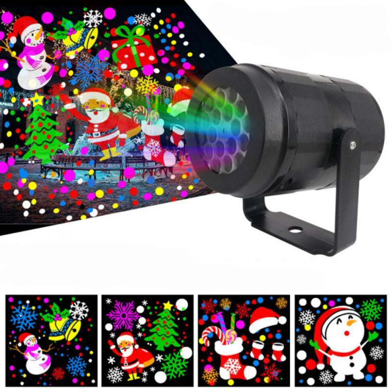 Charly | LED Christmas Projector Snowflake Light Show – Waterproof Outdoor Lamp with 16 Patterns