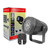 Sisica | LED Christmas Projector Snowflake Light Show – Waterproof Outdoor Lamp with 16 Patterns