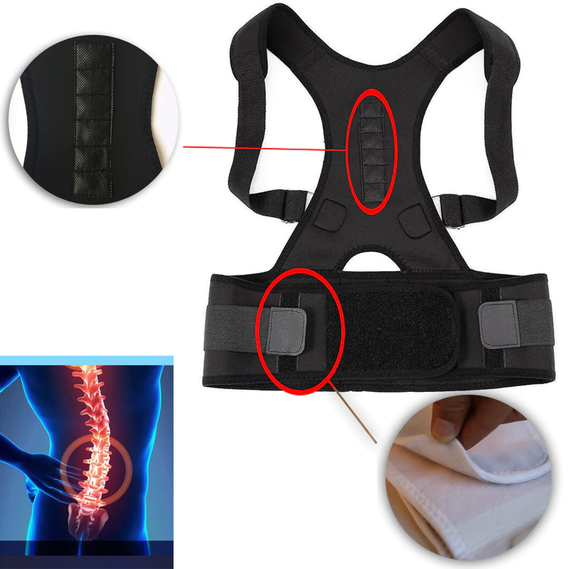 Sisica | Magnetic Back Brace - PosturePro