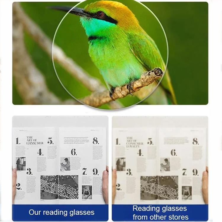Sisica | Magnetic Neck-Hanging Anti-Loss Anti-Blue Light Reading Glasses