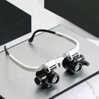 Charly | Magnifying Glass Glasses with LED Lighting