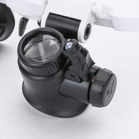 Sisica | Magnifying Glass Glasses with LED Lighting