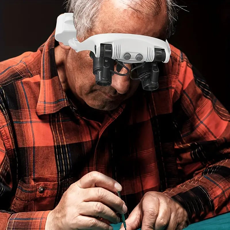 Sisica | Magnifying glasses with LED lamps for double eyes