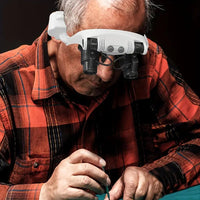 Sisica | Magnifying Glasses with LED Lamps for Dual Eyes