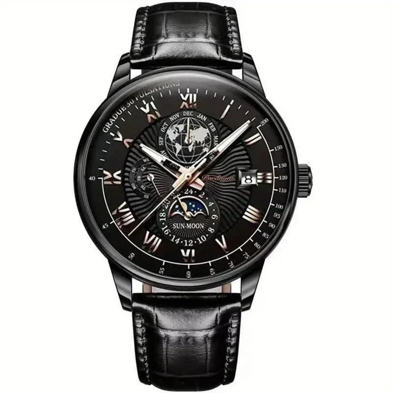 Charly | Mechanical Men’s Luxury Watch with Moonphase