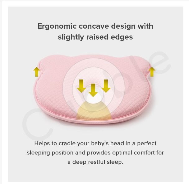 Sisica | Ergonomic Baby Head Support Pillow