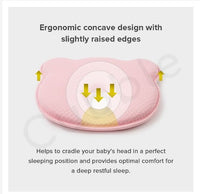 Sisica | Ergonomic Baby Head Support Pillow