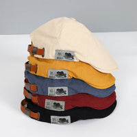 Sisica | Men's Adjustable Flat Cap with Leather Strap