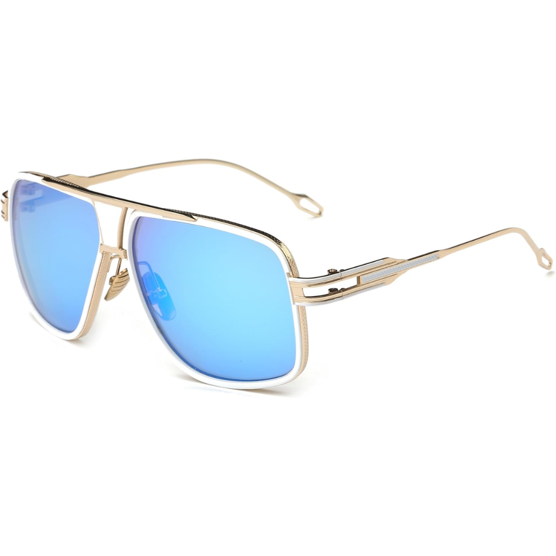 Charly | Men’s Aviator Sunglasses with Alloy Frame and UV Protection