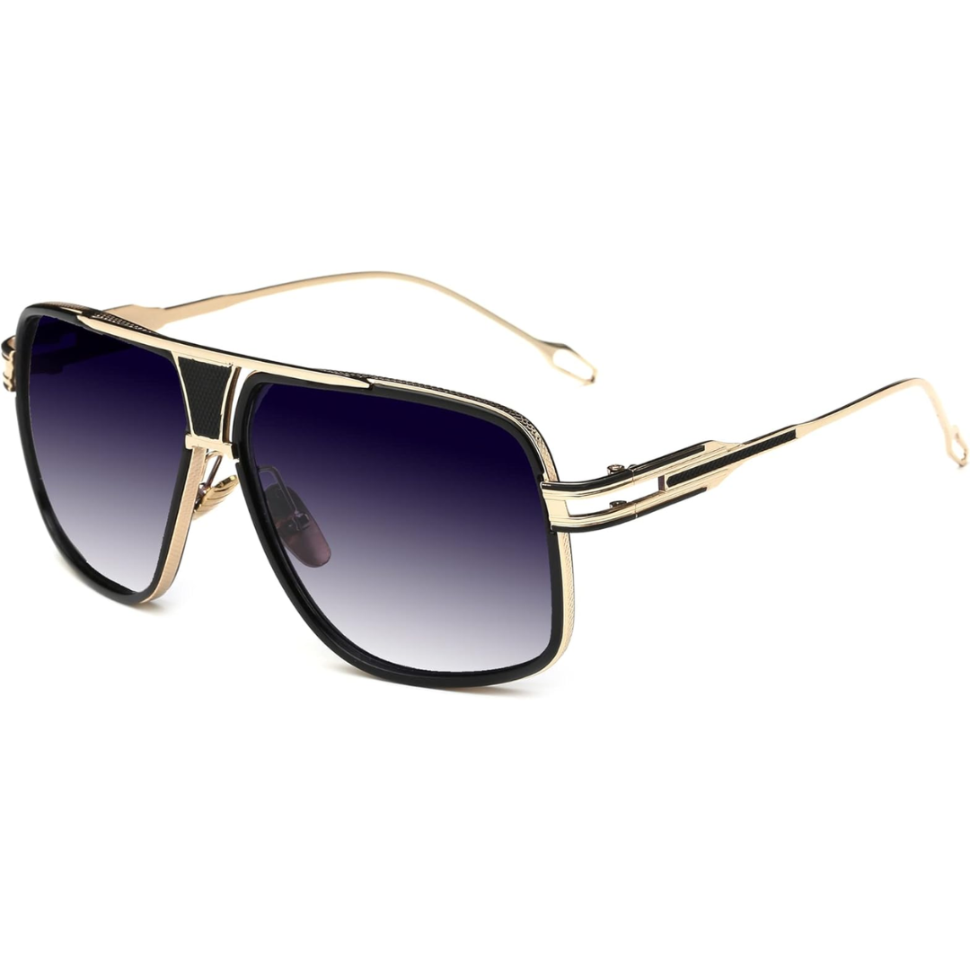 Charly | Men’s Aviator Sunglasses with Alloy Frame and UV Protection