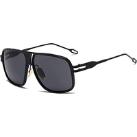 Sisica | Men’s Aviator Sunglasses with Alloy Frame and UV Protection