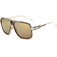 Sisica | Men’s Aviator Sunglasses with Alloy Frame and UV Protection