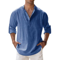 Charly | Men's Henley Button Down Shirt