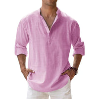 Charly | Men's Henley Button Down Shirt