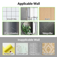 Sisica | Metal Suction Cup Bathroom Shelves