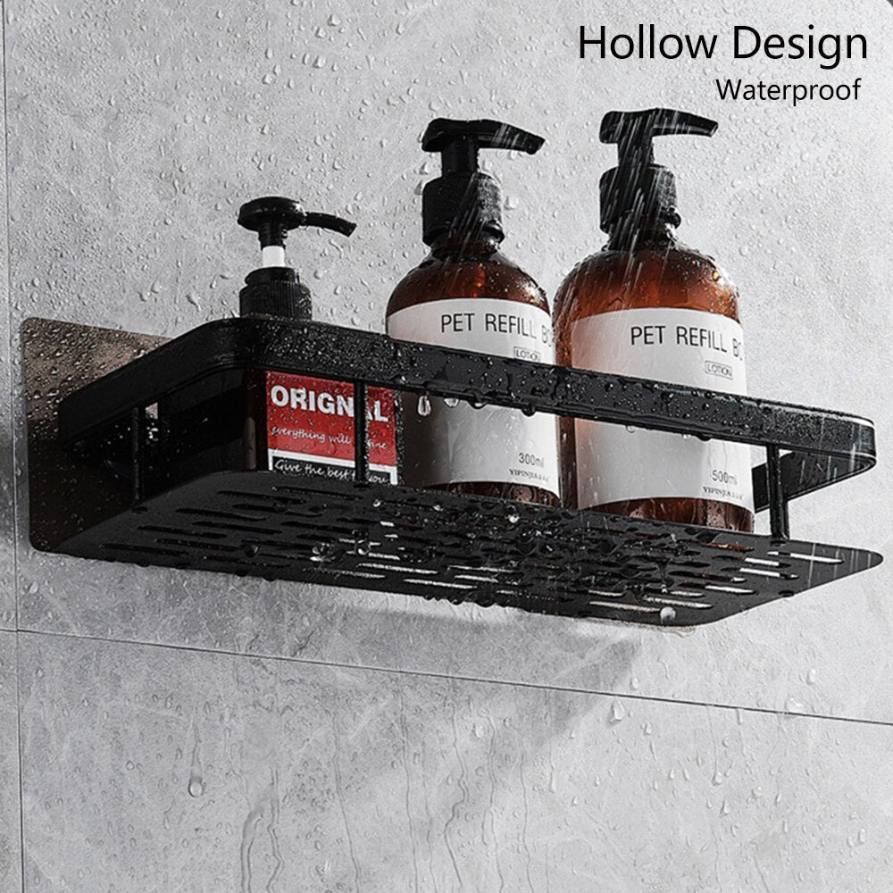 Sisica | Metal Suction Cup Bathroom Shelves