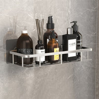 Charly | Metal Suction Cup Bathroom Shelves