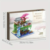 Sisica | Mini Building Set 3320 Pieces with Waterfall Light