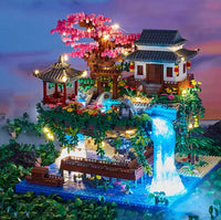 Sisica | Mini Building Set 3320 Pieces with Waterfall Light
