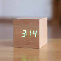 Charly | Modern Digital Wood Clock