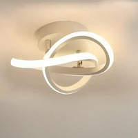 Charly | Modern LED Ceiling Lamp - Double Ring Design