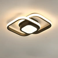 Charly | Modern LED Ceiling Lamp - Double Ring Design