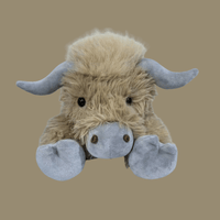 Sisica | MOOLETTE – Lovable Highland Cow Plush with Cozy, Huggable Design
