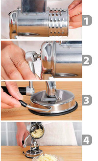 Sisica | Multi-Functional Kitchen Rotary Food Grater Slicer