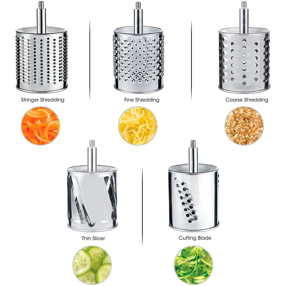 Sisica | Multi-Functional Kitchen Rotary Food Grater Slicer