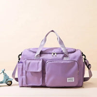 Charly | Multi-pocket travel bag, sports and gym bag with separate shoe compartment