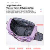 Sisica | Multi-pocket travel bag, sports and gym bag with separate shoe compartment