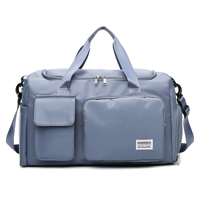 Charly | Multi-Pocket Travel Bag, Sports and Gym Duffle with Separate Shoe Compartment