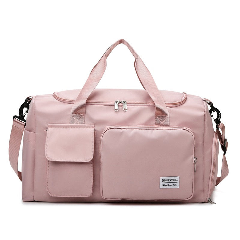 Charly | Multi-Pocket Travel Bag, Sports and Gym Duffle with Separate Shoe Compartment