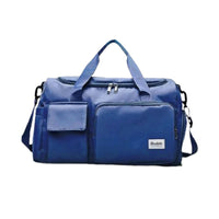 Sisica | Multi-Pocket Travel Bag, Sports and Gym Duffle with Separate Shoe Compartment