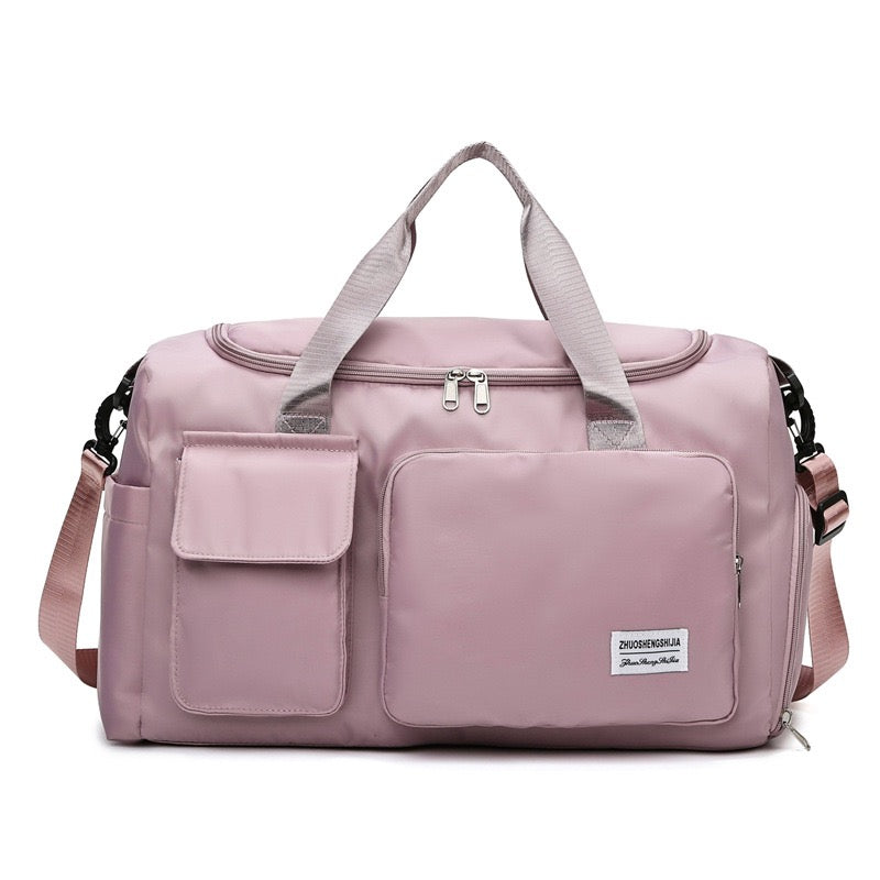 Charly | Multi-Pocket Travel Bag, Sports and Gym Duffle with Separate Shoe Compartment