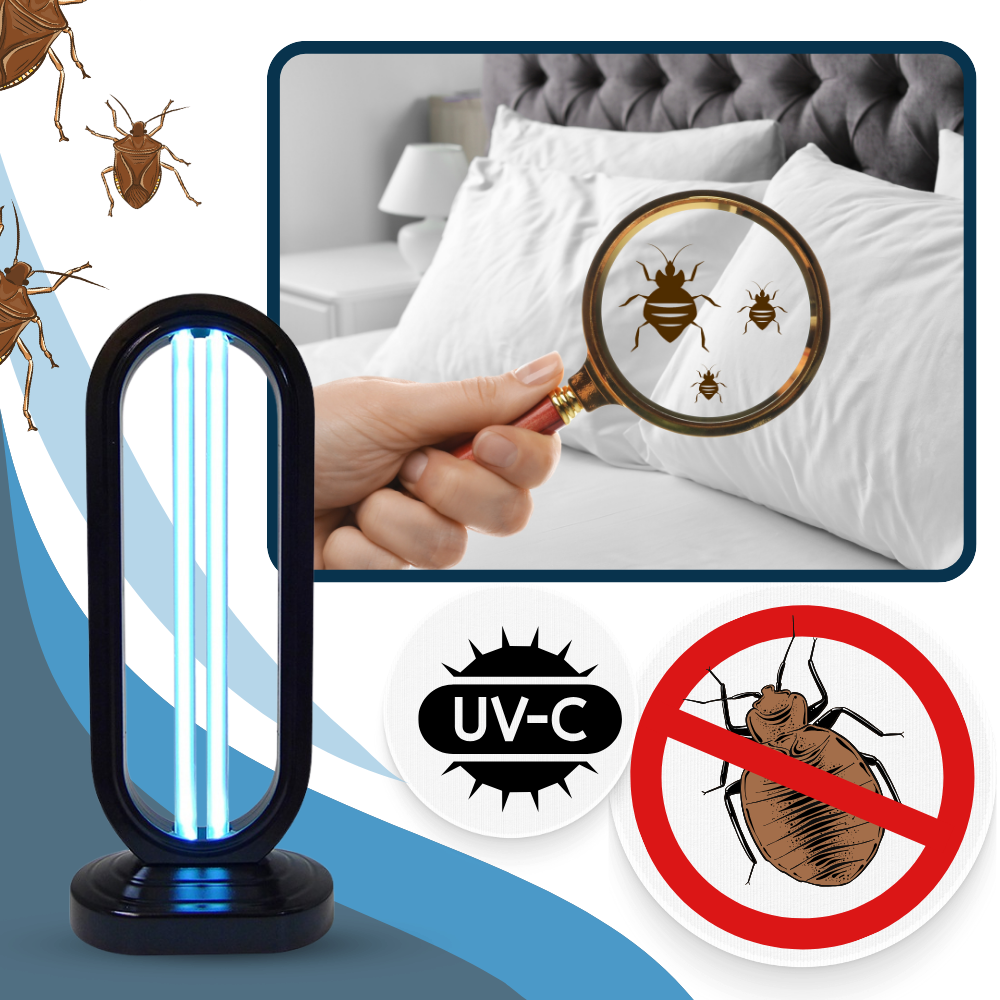Sisica | Multi-Surface UV Disinfectant Bulb – Strongest Bed Bug Killer for Home & Travel Use