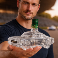 Charly | Mustang Whiskey Decanter | Mustang Design | Handmade Glass
